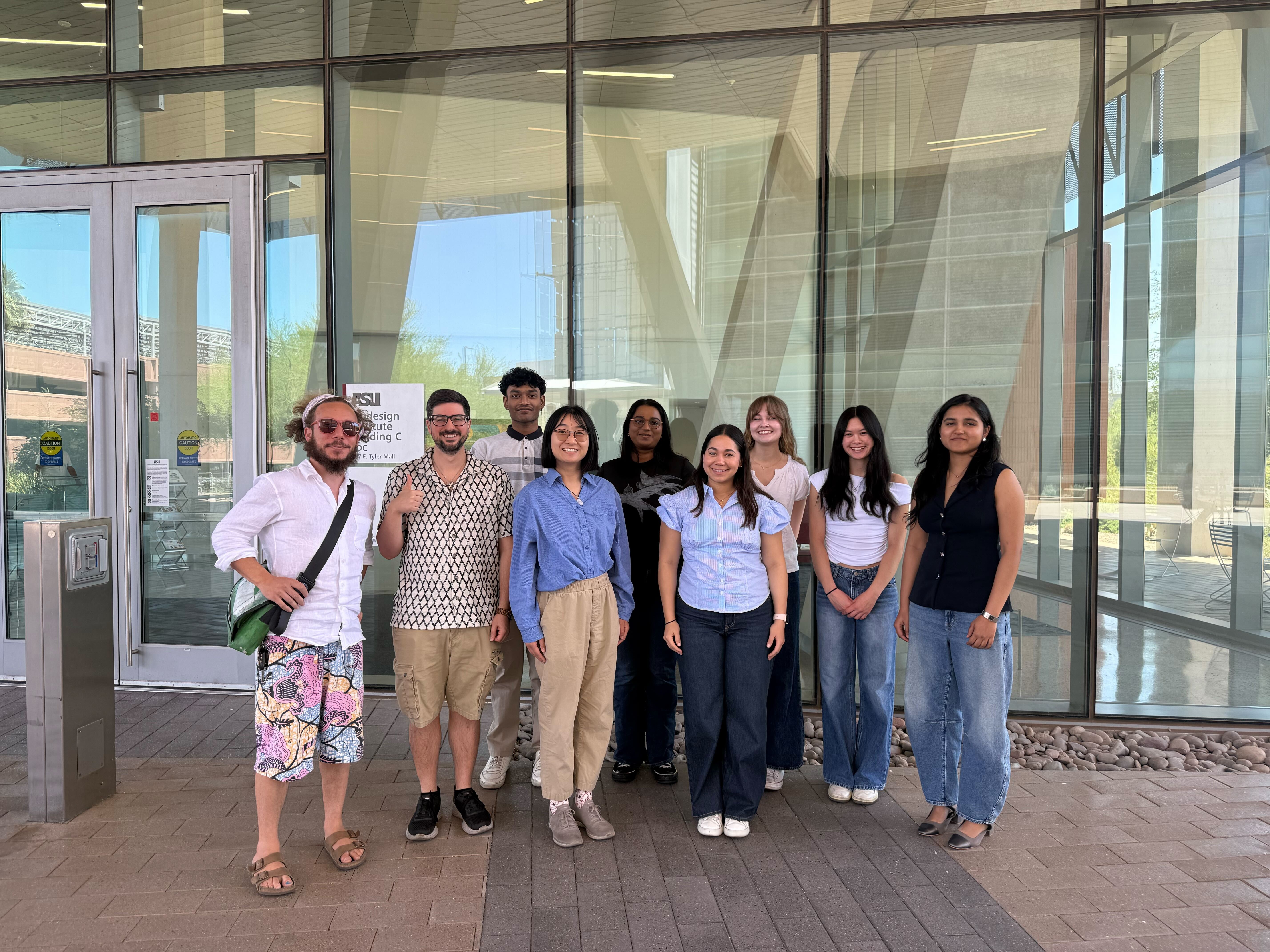 First lab photo taken